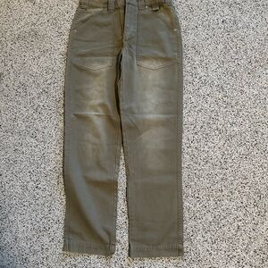 BDG Olive Ankle Cropped Pants